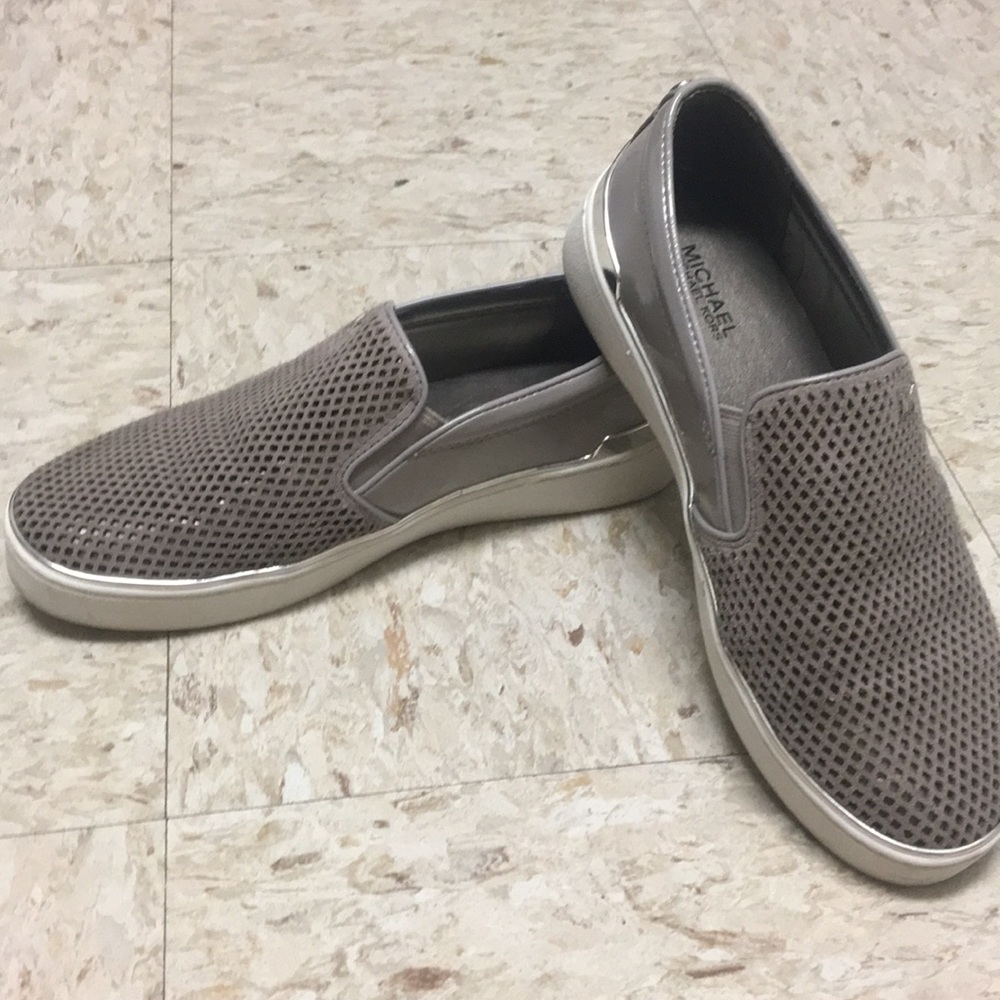 Michael Kors Leather Slip-ons